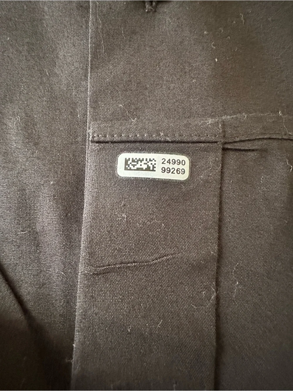 Men's Black Banana Republic Dress Shirt L
